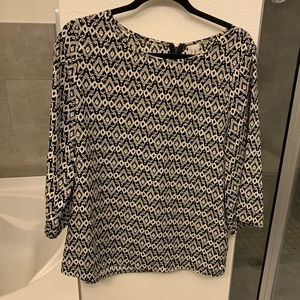 Patterned Blouse
